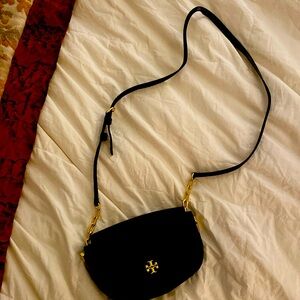 Black Tori Burch Crossbody